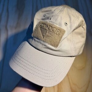 Condor TC-003 Men Tan Tactical Operator Patch Cap OSFM Tan
